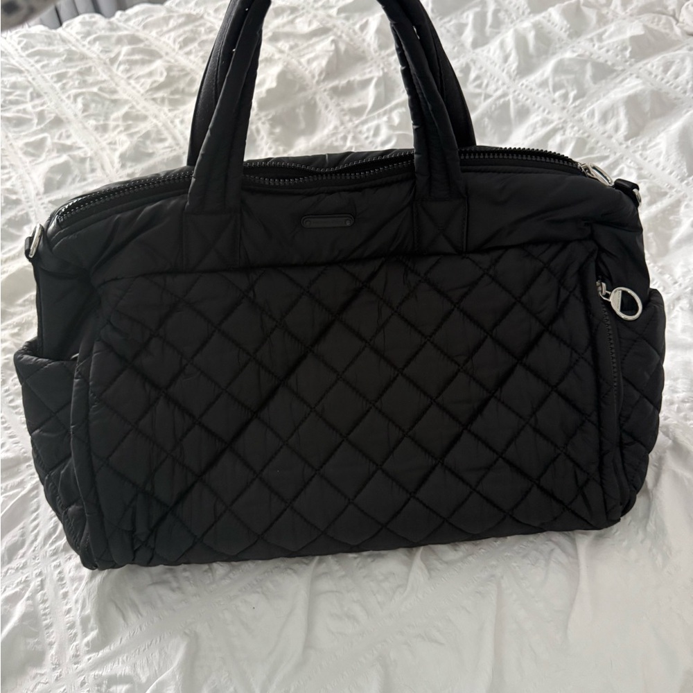 Michael Kors Black Quilted Travel Bag